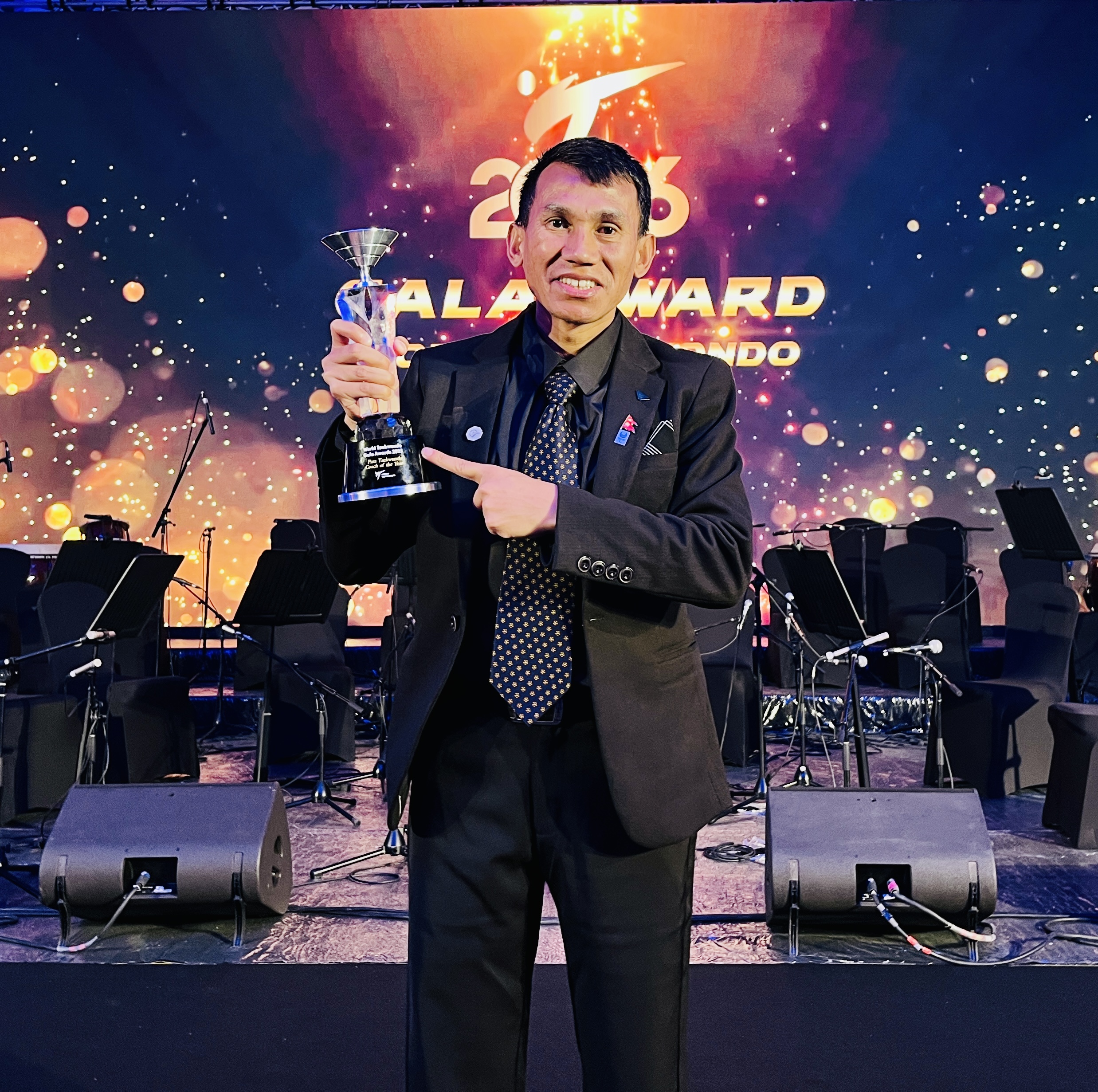 Para Taekwondo Coach of the Year Award at the 2025 World Taekwondo Gala Awards, held on 2 February 2026 in Fujairah, United Arab Emirates, organized by World Taekwondo (WT).